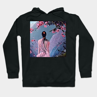 japan landscape Hoodie